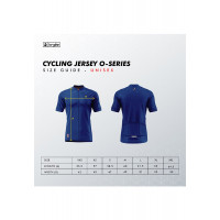 TRIJEE - Ocean Cycling Jersey - Core Blue